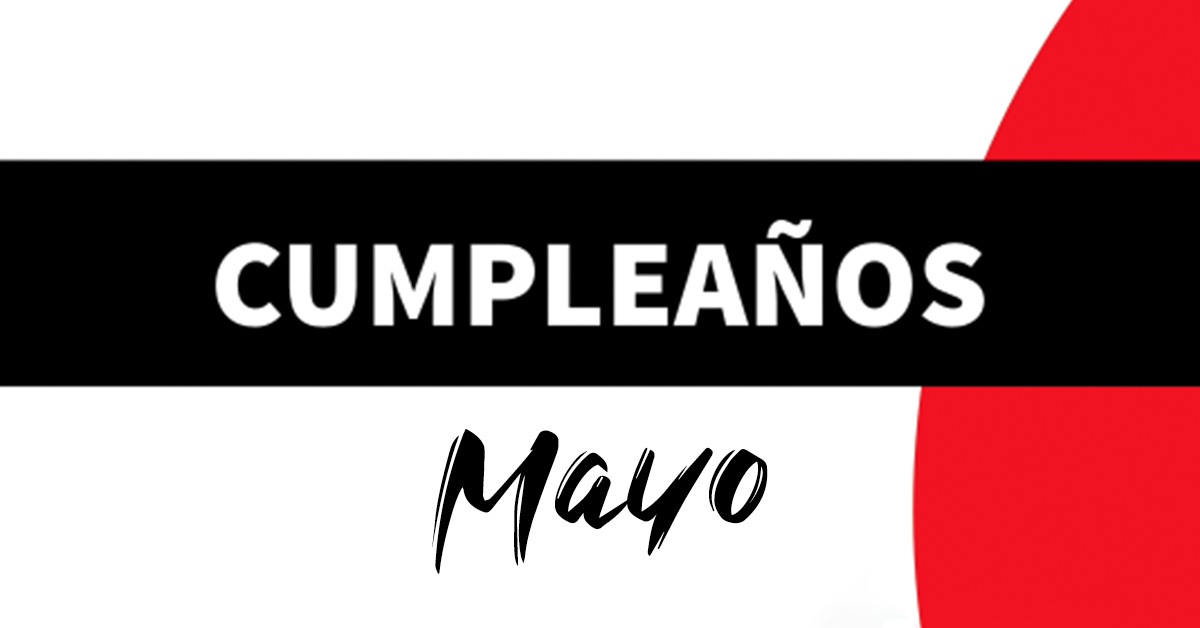 Cumpleaños Mayo